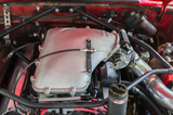 Holley® #300-306 8.2" SBF Ford Hi-Ram Intake Manifold with 95mm 1986-95 Ford 5.0 Throttle Body Flange Side Mount Top