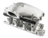 Holley® #300-306 8.2" SBF Ford Hi-Ram Intake Manifold with 95mm 1986-95 Ford 5.0 Throttle Body Flange Side Mount Top