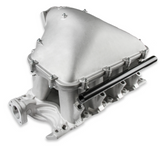 Holley® #300-306 8.2" SBF Ford Hi-Ram Intake Manifold with 95mm 1986-95 Ford 5.0 Throttle Body Flange Side Mount Top