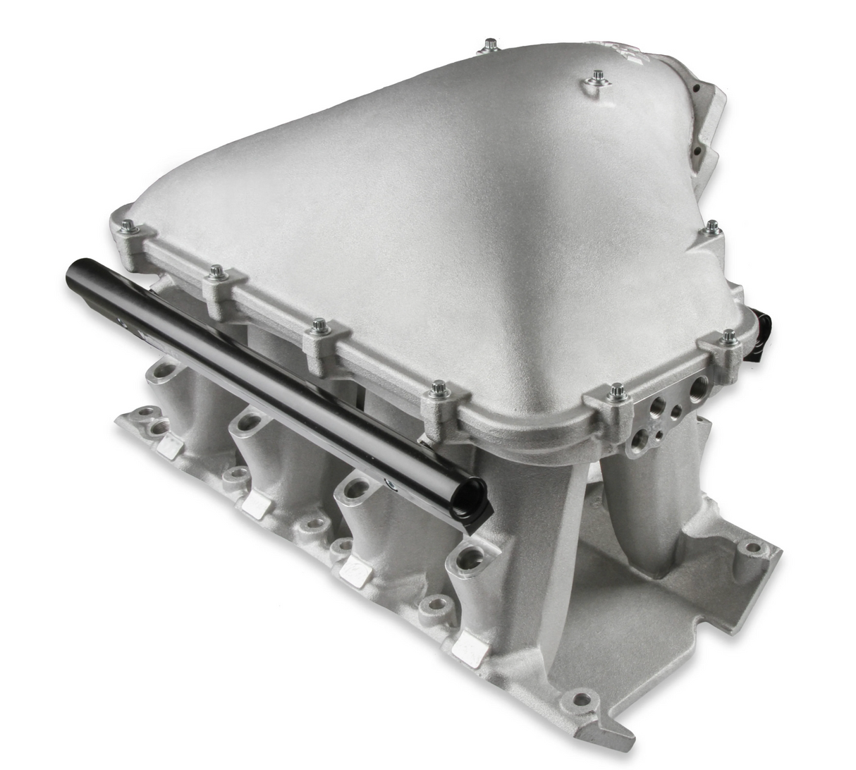 Holley® #300-306 8.2" SBF Ford Hi-Ram Intake Manifold with 95mm 1986-95 Ford 5.0 Throttle Body Flange Side Mount Top