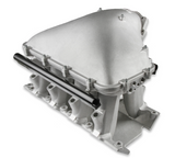 Holley® #300-306 8.2" SBF Ford Hi-Ram Intake Manifold with 95mm 1986-95 Ford 5.0 Throttle Body Flange Side Mount Top