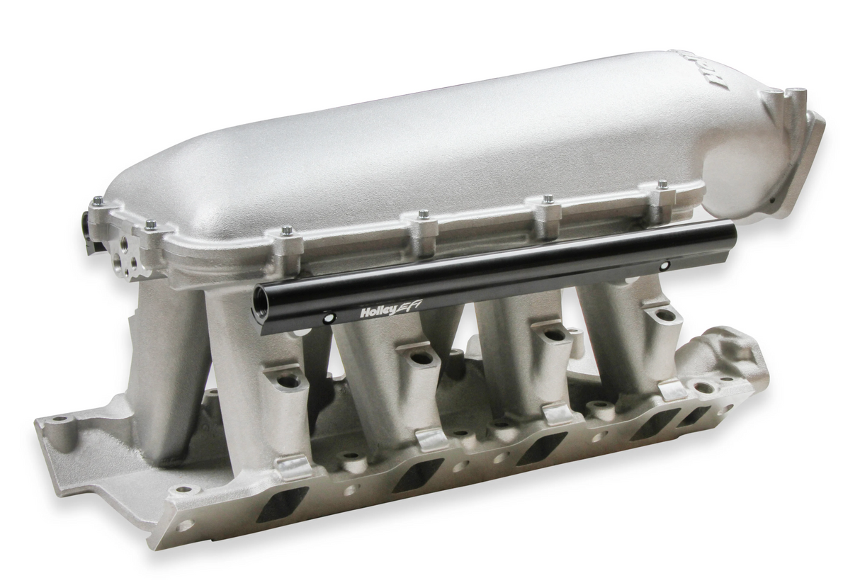 Holley® #300-272 8.2" SBF Ford Hi-Ram Intake Manifold with 95mm LS Throttle Body Flange Top