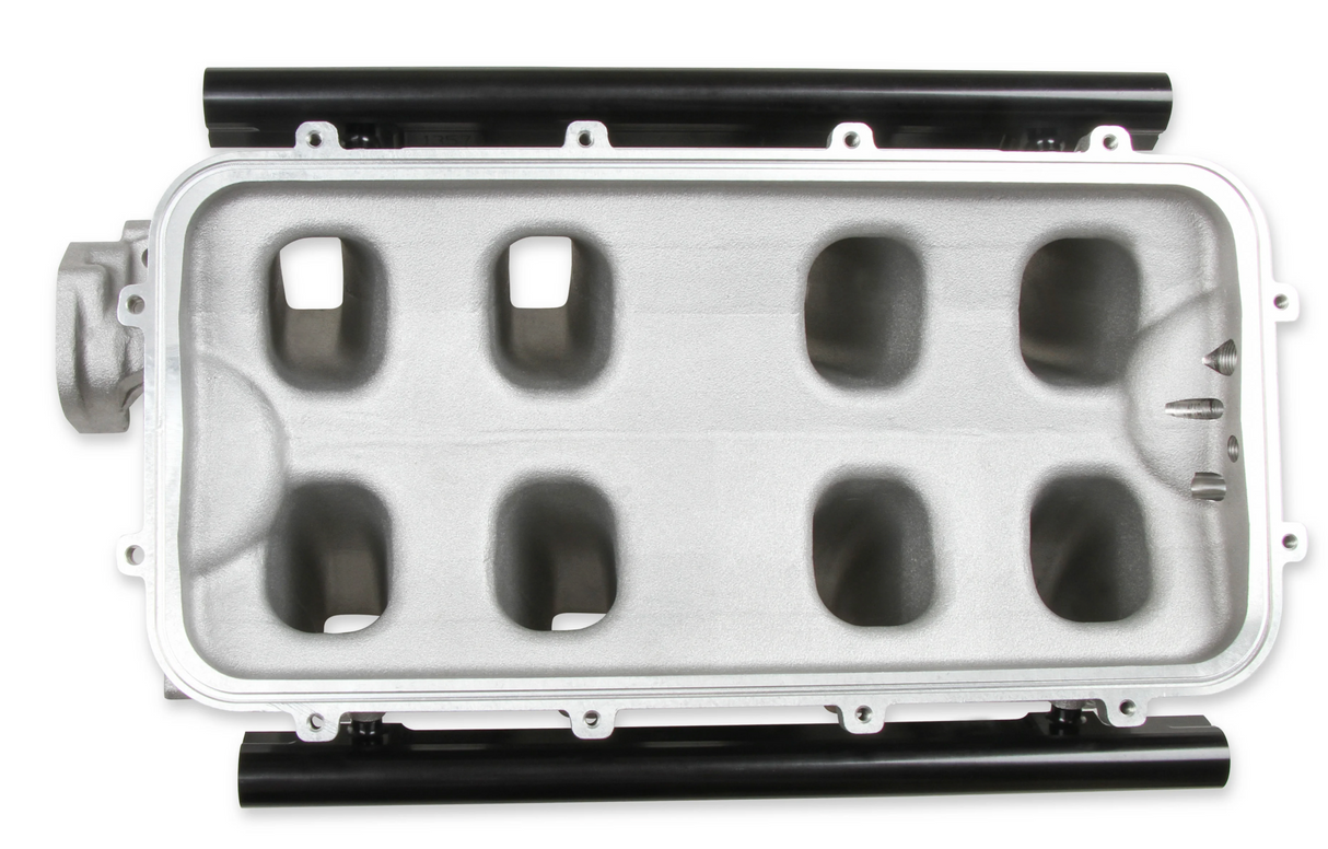 Holley® #300-272 8.2" SBF Ford Hi-Ram Intake Manifold with 95mm LS Throttle Body Flange Top