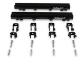 Holley® #300-624BK GM LS1/LS2/LS6 Lo-Ram EFI Intake Manifold with Fuel Rails