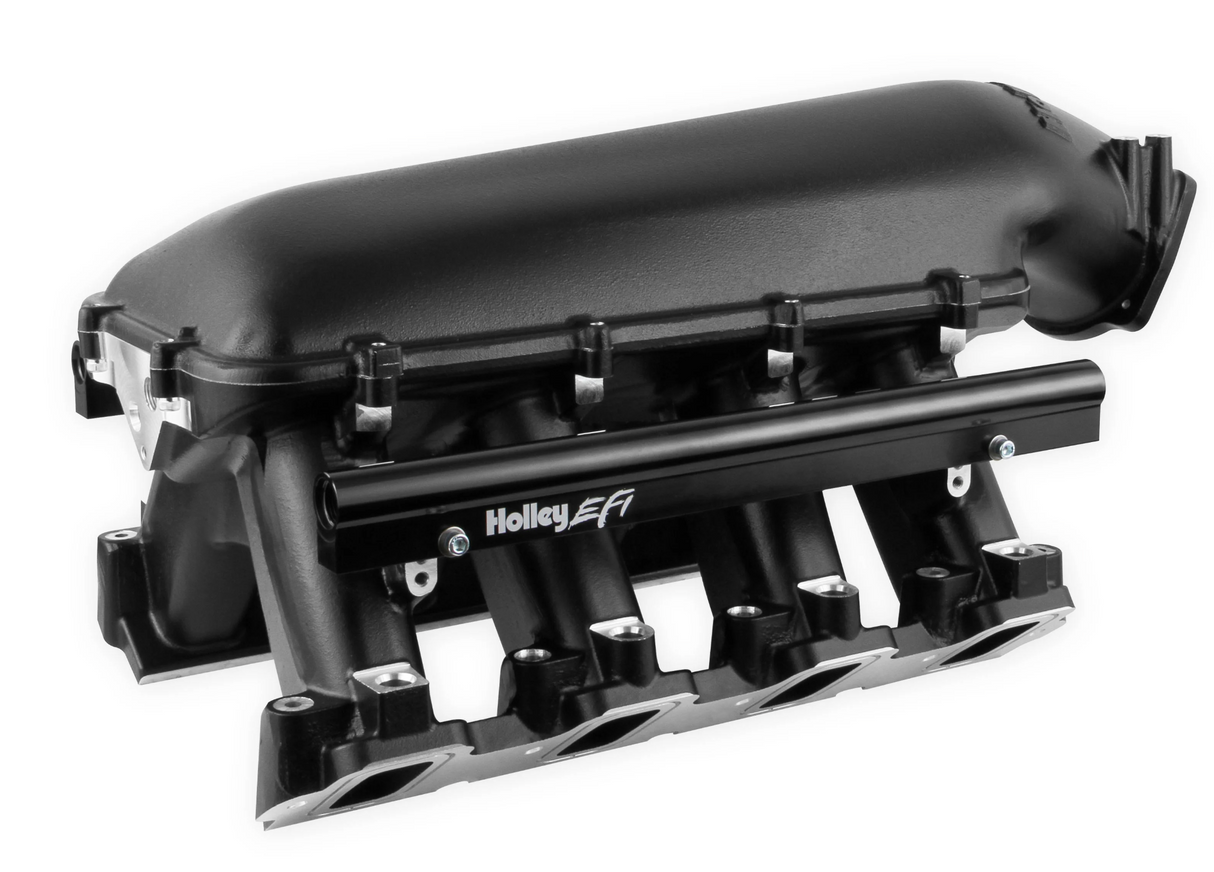 Holley® #300-125BK GM LS7 Hi-Ram EFI Intake Manifold for LS 105MM Throttle Body