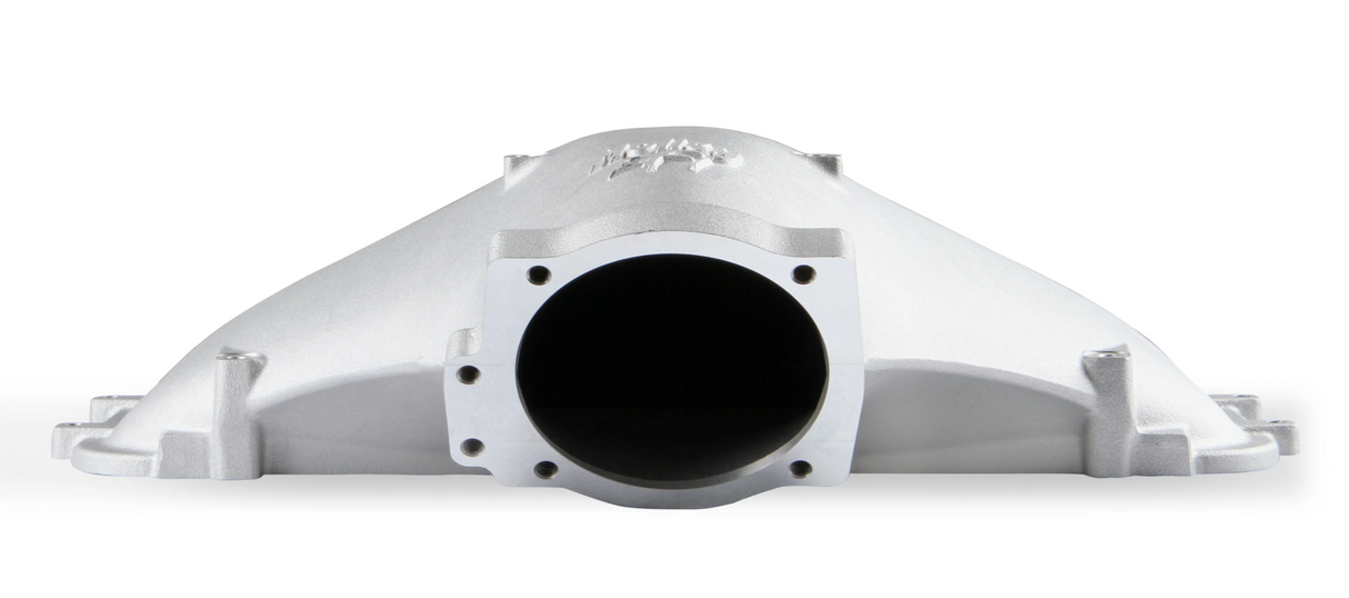 Holley® #300-308 8.2" SBF Ford Hi-Ram Intake Manifold with 105mm 1986-95 Ford 5.0 Throttle Body Flange Side Mount Top