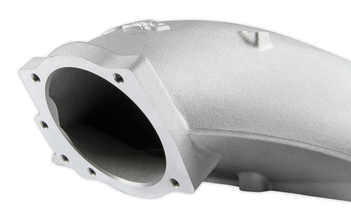 Holley® #300-308 8.2" SBF Ford Hi-Ram Intake Manifold with 105mm 1986-95 Ford 5.0 Throttle Body Flange Side Mount Top