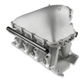 Holley® #300-308 8.2" SBF Ford Hi-Ram Intake Manifold with 105mm 1986-95 Ford 5.0 Throttle Body Flange Side Mount Top