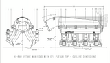 Holley® #300-123 GM LS1/LS2/LS6 Cathedral Port EFI Intake Manifold for LS 105mm Throttle Body