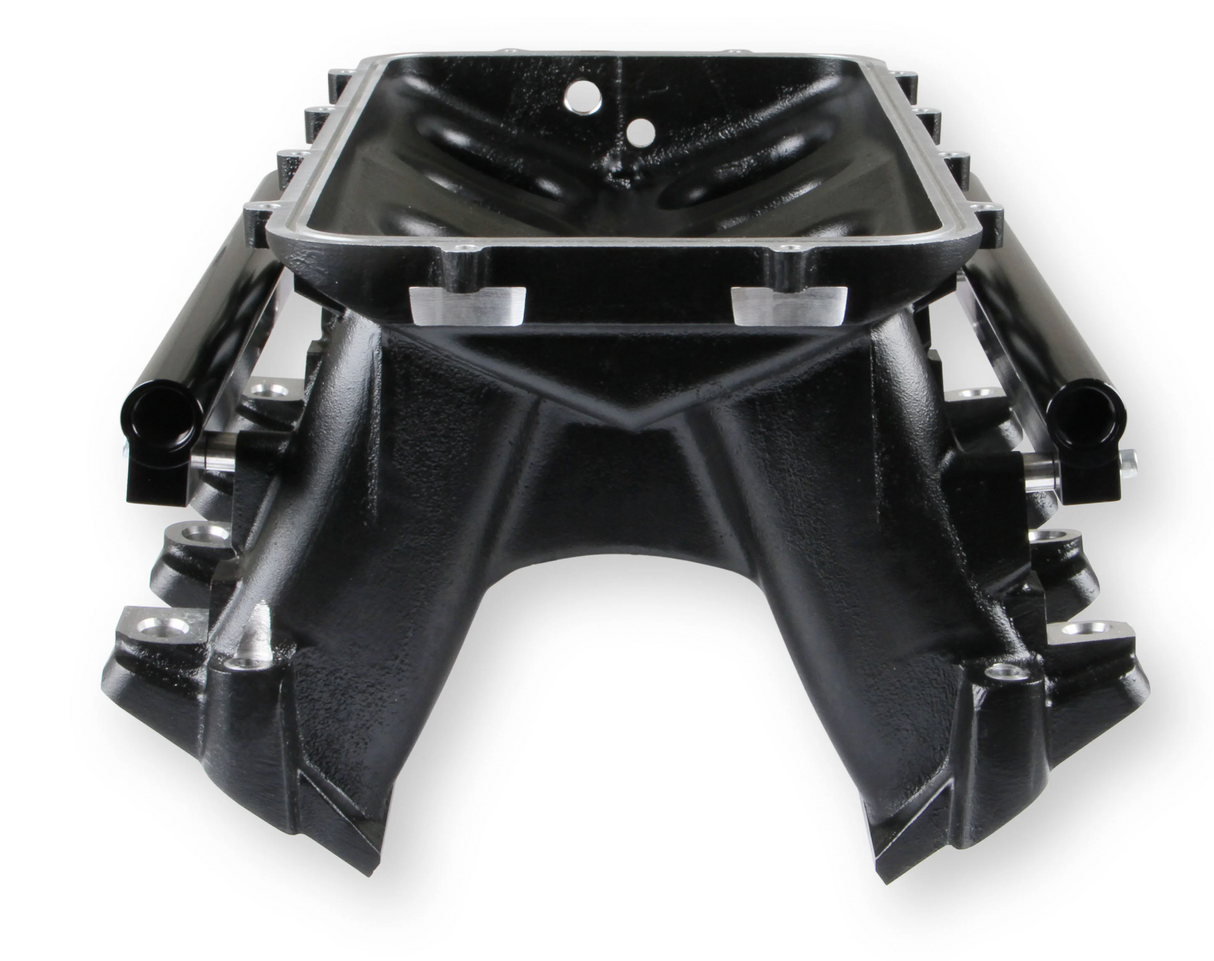 Holley® #300-116BK GM LS3/L92 EFI Hi-Ram Intake Manifold for 92mm GM LS3/L92 Throttle Body with Longitudinal Mount Plenum Top