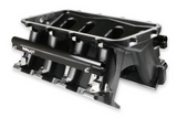 Holley® #300-116BK GM LS3/L92 EFI Hi-Ram Intake Manifold for 92mm GM LS3/L92 Throttle Body with Longitudinal Mount Plenum Top