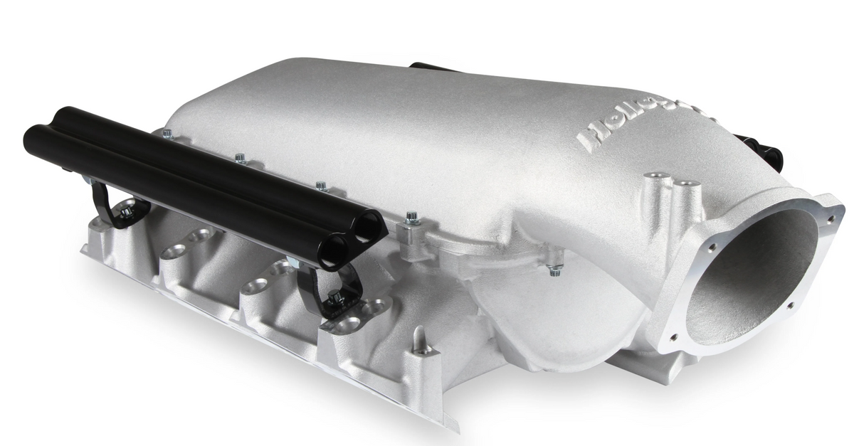 Holley® #300-683 GM LS3/L92 Lo-Ram Intake Manifold Base with Dual Fuel Injector Rails