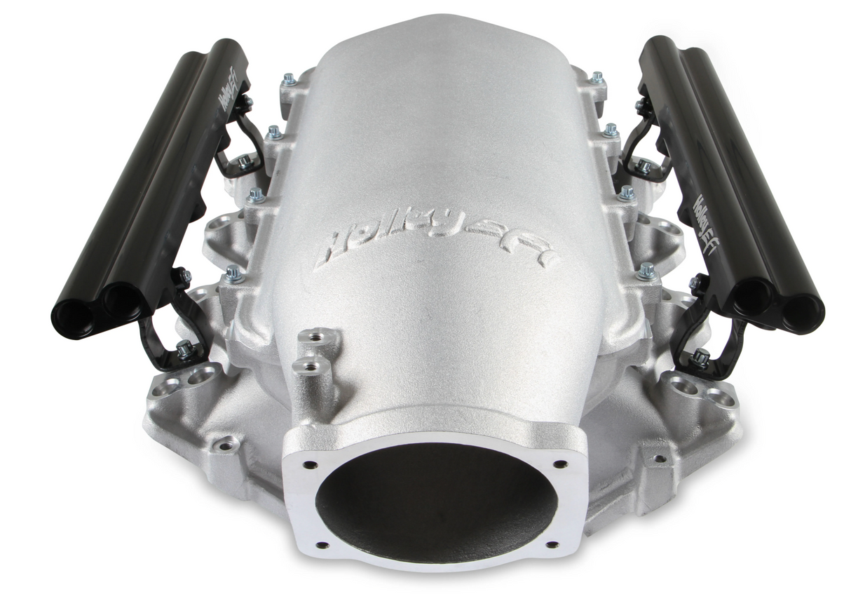 Holley® #300-624 GM LS1/LS2/LS6 Lo-Ram EFI Cast Intake Manifold with Fuel Rails