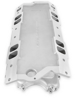 Holley® #300-950 Small Block Chevy Hi-Ram Intake Manifold with 105mm LS Throttle Body Flange Plenum Top