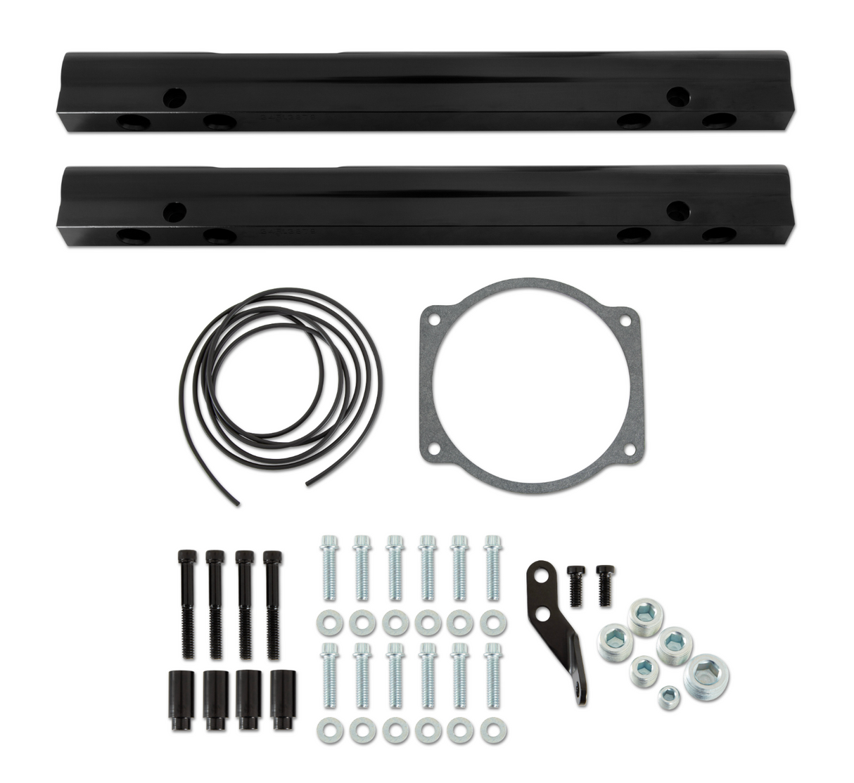 Holley® #300-950 Small Block Chevy Hi-Ram Intake Manifold with 105mm LS Throttle Body Flange Plenum Top