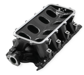 Holley® #300-244BK Black Ford 351W (9.5" Deck) Ford Hi-Ram Intake Manifold Base