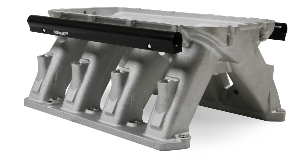 Holley® #300-653 GEN III HEMI Hi-Ram EFI Cast Intake Manifold Base (09+ VVT Models)