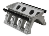 Holley® #300-653 GEN III HEMI Hi-Ram EFI Cast Intake Manifold Base (09+ VVT Models)