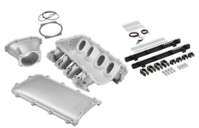 Holley® #300-680 GM LS3/L92 Ultra Lo-Ram Satin Intake Manifold for LS 105mm Throttle Body