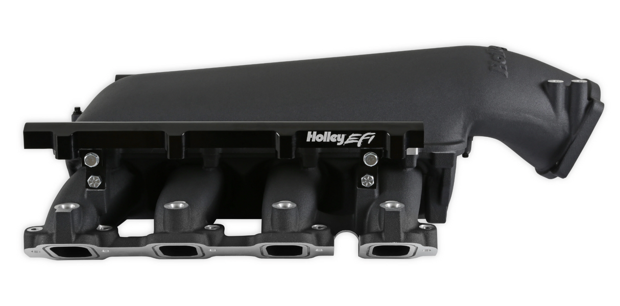 Holley® #300-718BK GM GEN V LT1  Lo-Ram Intake Manifold with Port Injection Fuel Rails