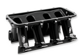Holley® #300-227BK GM LS1/LS2/LS6 Hi-Ram Lower Cathedral Port  Intake Manifold