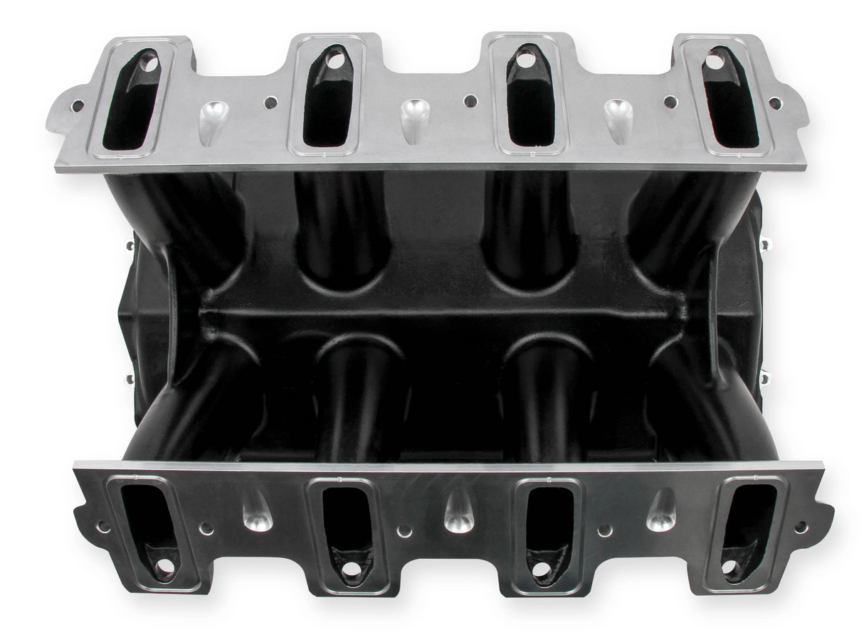 Holley® #300-227BK GM LS1/LS2/LS6 Hi-Ram Lower Cathedral Port  Intake Manifold