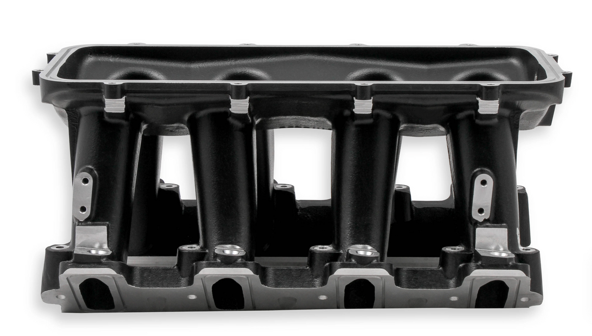 Holley® #300-227BK GM LS1/LS2/LS6 Hi-Ram Lower Cathedral Port  Intake Manifold