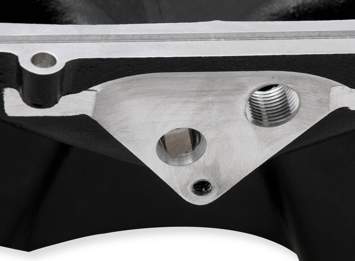 Holley® #300-227BK GM LS1/LS2/LS6 Hi-Ram Lower Cathedral Port  Intake Manifold