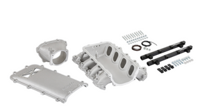 Holley® #300-719 GM Gen V LT1 Ultra Lo-Ram ISatin ntake Manifold with Port Injection Fuel Rails