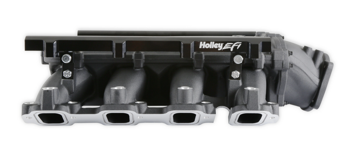 Holley® #300-719BK GM GEN V LT1 Ultra Lo-Ram Intake Manifold with Port Injection Fuel Rails