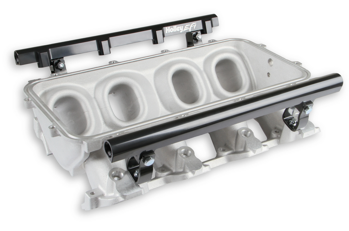 Holley® #300-620 GM LS1/LS2/LS6 Lo-Ram EFI Intake Manifold for LS 105mm Throttle Bodies