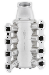 Holley® #300-718 GM GEN V LT1 Lo-Ram Satin Intake Manifold with Port Injection Fuel Rails
