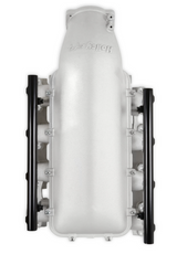 Holley® #300-718 GM GEN V LT1 Lo-Ram Satin Intake Manifold with Port Injection Fuel Rails