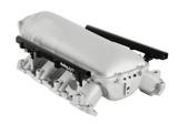 Holley® #300-718 GM GEN V LT1 Lo-Ram Satin Intake Manifold with Port Injection Fuel Rails
