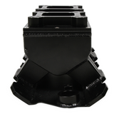 Holley® #825124 Small Block Chevy Sniper Sheet Metal Fabricated Intake Manifold (2 x 4150 Flange Plate)