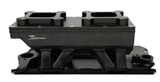 Holley® #825124 Small Block Chevy Sniper Sheet Metal Fabricated Intake Manifold (2 x 4150 Flange Plate)