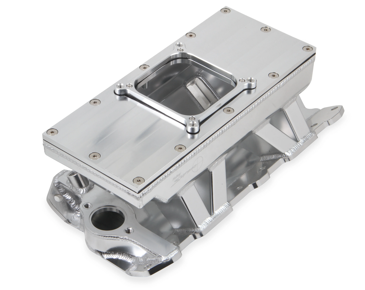 Holley® #825131 Small Block Chevy Sniper Sheet Metal Fabricated Intake Manifold