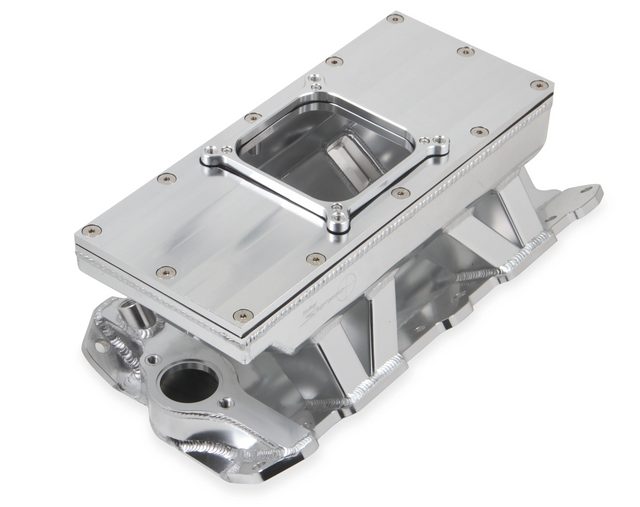Holley® #825131 Small Block Chevy Sniper Sheet Metal Fabricated Intake Manifold