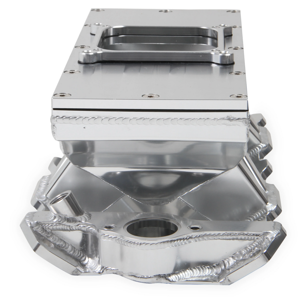 Holley® #825131 Small Block Chevy Sniper Sheet Metal Fabricated Intake Manifold