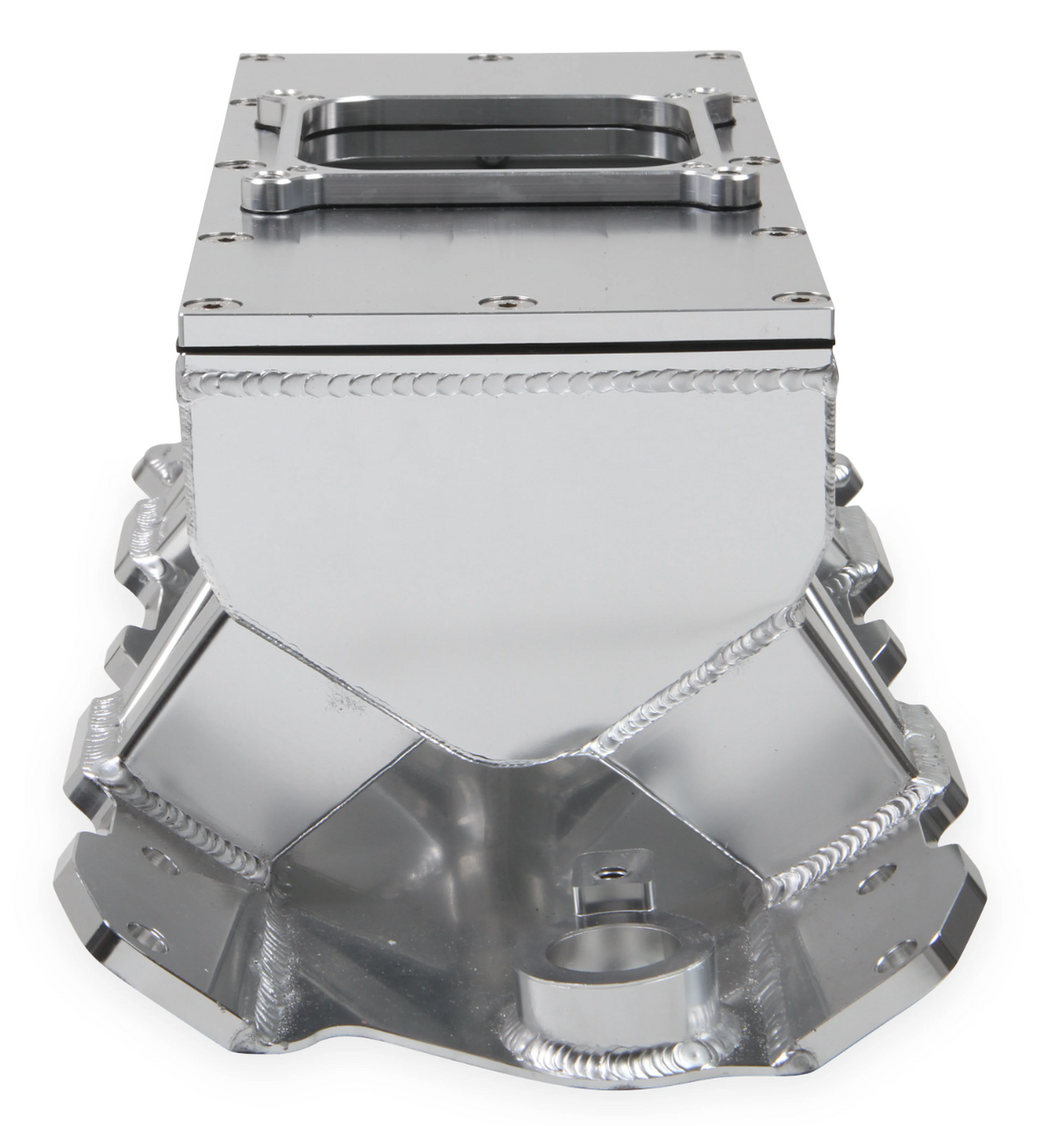 Holley® #825131 Small Block Chevy Sniper Sheet Metal Fabricated Intake Manifold