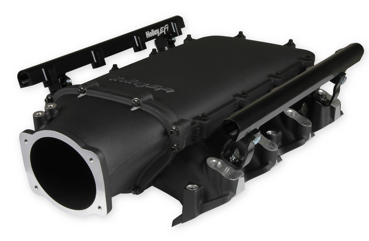 Holley® #300-680BK GM LS3/L92 Ultra Lo-Ram Intake Manifold with Single Injector