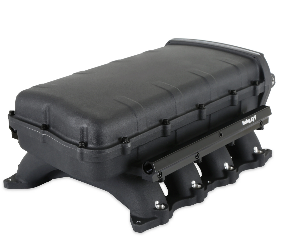 Holley® #300-912BK Ford Mustang GT/GT350/GT500 Lo-Ram Intake Manifold for 90mm Throttle Bodies