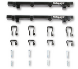 Holley® #300-621BK GM LS1/LS2/LS6 Lo-Ram EFI Balck Intake Manifold with Fuel Rails