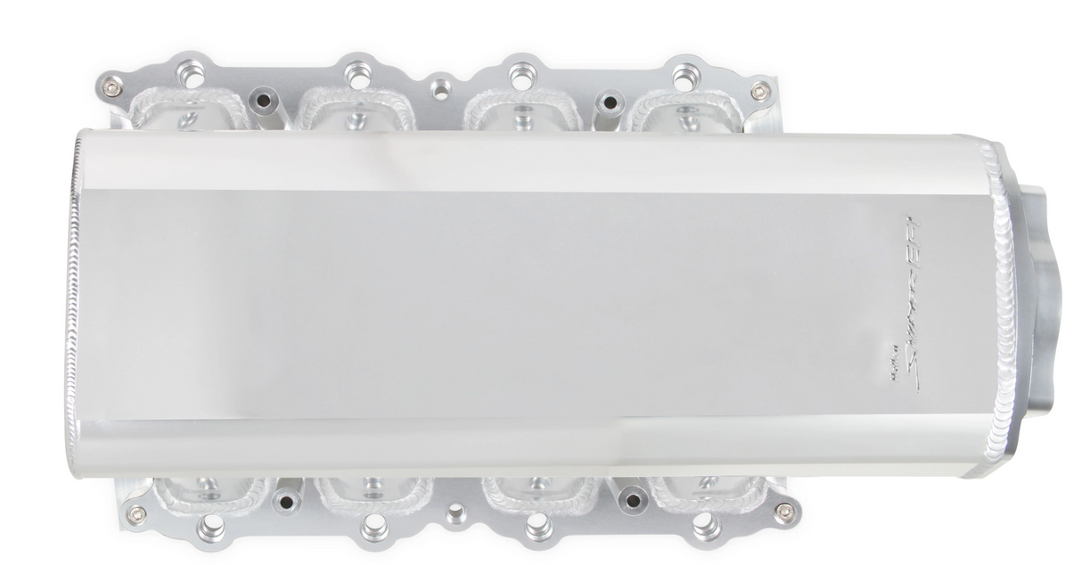 Holley® #829031 (11-14) Ford Coyote Sniper EFI Sheet Metal Fabricated Intake Manifold for 90mm Throttle Body