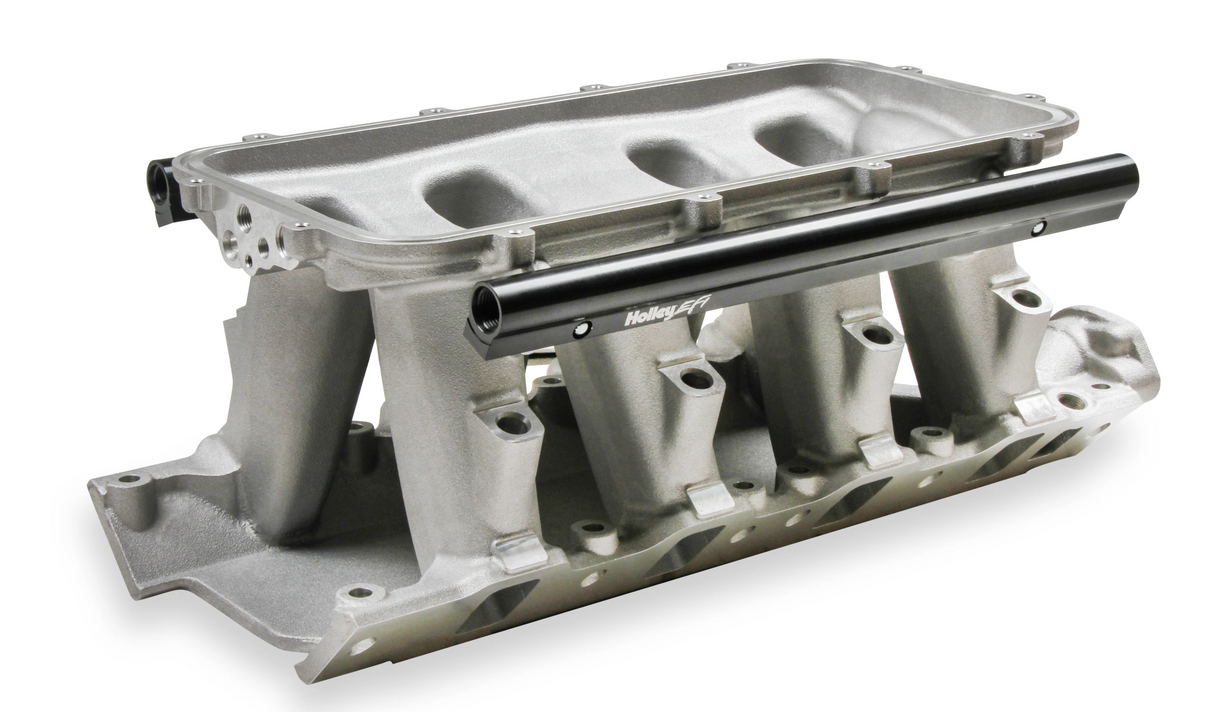 Holley® #300-275 8.2" SBF Ford Hi-Ram Carbureted Intake Manifold Base