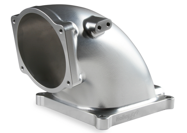 Holley® #300-253 GM LS Billet 4500 EFI Throttle Body Intake Elbow