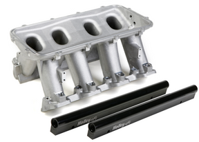 Holley® #300-227 GM LS1/LS2/LS6 Cathedral Port EFI Hi-Ram Intake Manifold Base