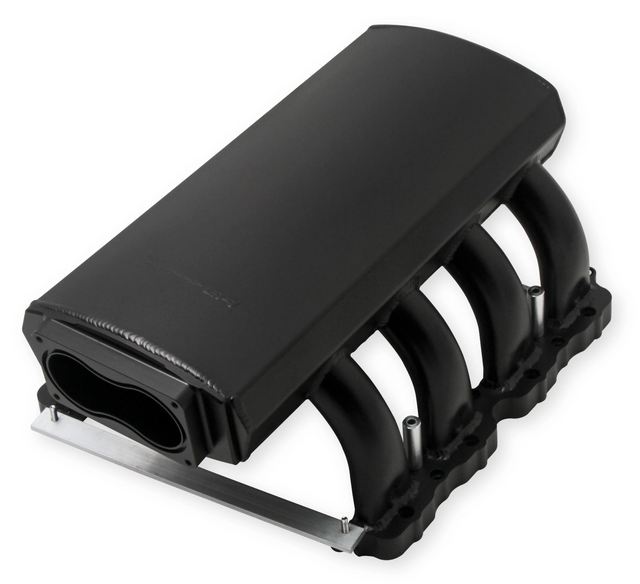 Holley® #829082 Ford 4.6L 3-Valve Sniper EFI Sheet Metal Fabricated Intake Manifold for 130mm Throttle Bodies