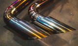 Valvetronic Designs® Lamborghini Urus Valved Titanium Cat-Back Exhaust with Quad 4" OD Tips