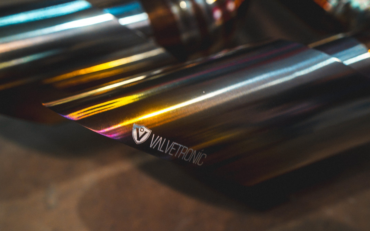 Valvetronic Designs® Lamborghini Urus Valved Titanium Cat-Back Exhaust with Quad 4" OD Tips